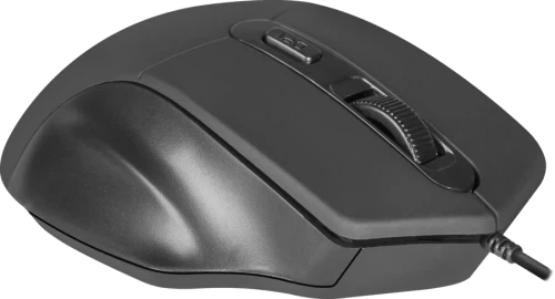 Мышь Defender Datum MB-347, Black, USB, оптическая, 800/1200/1600 dpi, 4 кнопки, 1.5 м (52347) - изображение 3