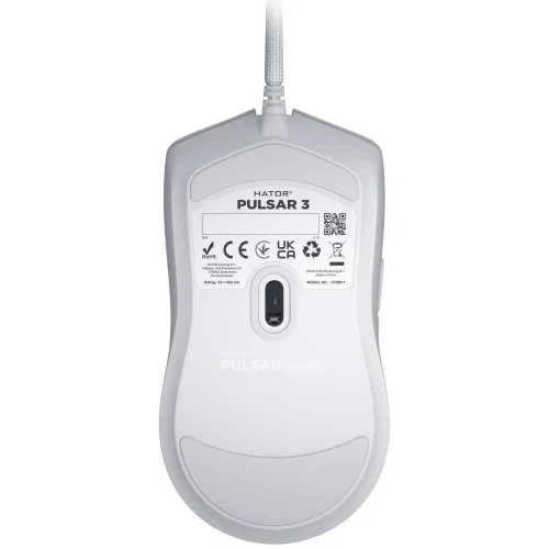 Миша Hator Pulsar 3, White (HTM611) - Фото 6 Миша Hator Pulsar 3, White (HTM611) - зображення 6