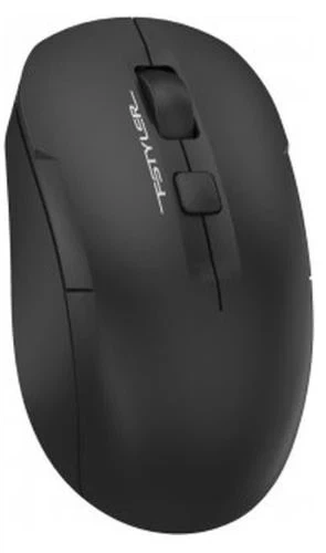 Миша A4Tech Fstyler FG16CS, Desk+Air, Black, оптична, бездротова, 1000/1600/2000 dpi, 4 кнопки, USB Type-C - Фото 2 Миша A4Tech Fstyler FG16CS, Desk+Air, Black, оптична, бездротова, 1000/1600/2000 dpi, 4 кнопки, USB Type-C - изображение 2
