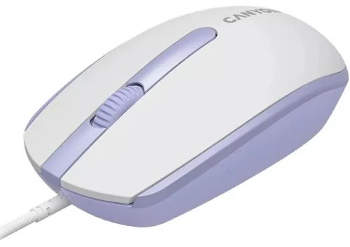 Мышь Canyon M-10, White Lavender (CNE-CMS10WL) - изображение 4
