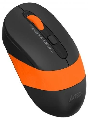 Мышь A4Tech Fstyler FG10S 2000dpi Black+Orange, USB, Wireless, бесшумная - Фото 2 Мышь A4Tech Fstyler FG10S 2000dpi Black+Orange, USB, Wireless, бесшумная - изображение 2
