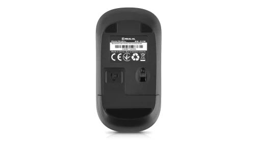 Миша REAL-EL RM-311W Wireless, Black - Фото 9 Миша REAL-EL RM-311W Wireless, Black - зображення 9