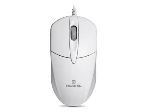 Мышь REAL-EL RM-211, White - изображение 3