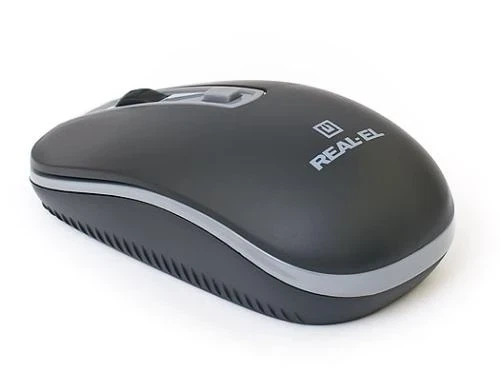Миша REAL-EL RM-303 Wireless, Black - Фото 4 Миша REAL-EL RM-303 Wireless, Black - зображення 4