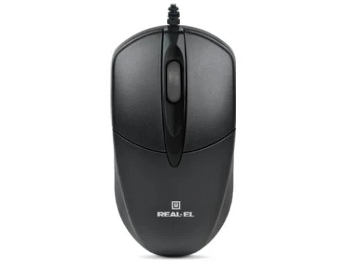 Мышь REAL-EL RM-211, Black - изображение 5
