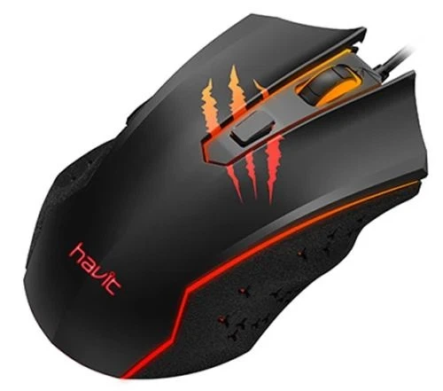 Миша Havit HV-MS1027, Gaming Black, USB, 2400 dpi (6939119030896) - зображення 2