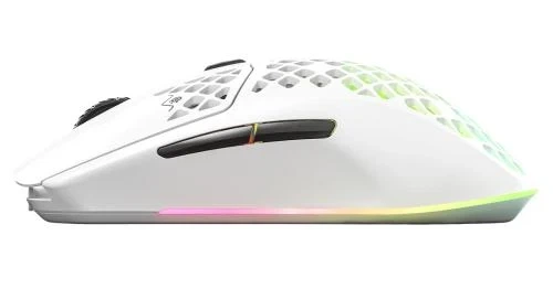 Миша SteelSeries Aerox 3 Wireless Snow (62608) - зображення 3
