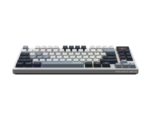 Клавіатура бездротова MSI FORGE GK600 TKL, White - зображення 3
