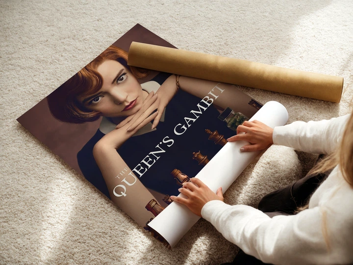Постер Ферзевий гамбіт, The Queen's Gambit (2020), серіал, Аня Тейлор-Джой, шахи, A3 42×28 см (id6591) - Фото 3 Постер Ферзевий гамбіт, The Queen's Gambit (2020), серіал, Аня Тейлор-Джой, шахи, A3 42×28 см (id6591) - зображення 3