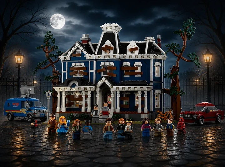 Конструктор Icons Stranger Things Дивні дива: Будинок Кріла 2593 деталі - изображение 3