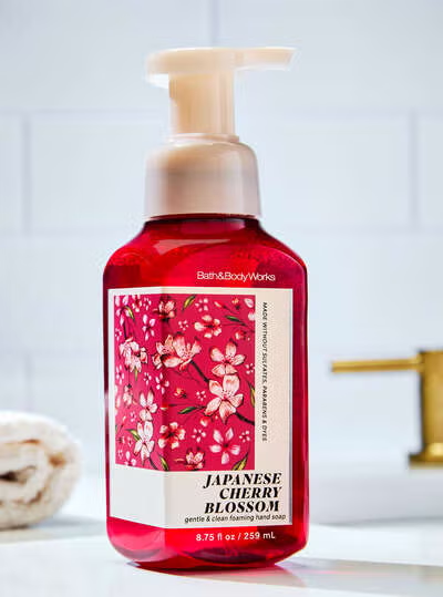 Жидкое мыло-пена для рук Bath & Body Works (667659338757) Japanese Cherry Blossom Gentle & Clean Foaming Hand Soap 259 мл - Фото 7 Жидкое мыло-пена для рук Bath & Body Works (667659338757) Japanese Cherry Blossom Gentle & Clean Foaming Hand Soap 259 мл - изображение 7