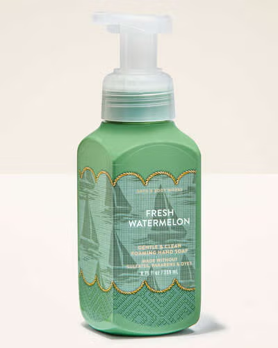 Жидкое мыло-пена для рук Bath & Body Works (1200198010778) Fresh Watermelon Gentle & Clean Foaming Hand Soap 259 мл - Фото 1 Жидкое мыло-пена для рук Bath & Body Works (1200198010778) Fresh Watermelon Gentle & Clean Foaming Hand Soap 259 мл - изображение 1
