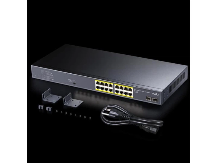 Комутатор некерований CUDY GS1020PS2 - изображение 2