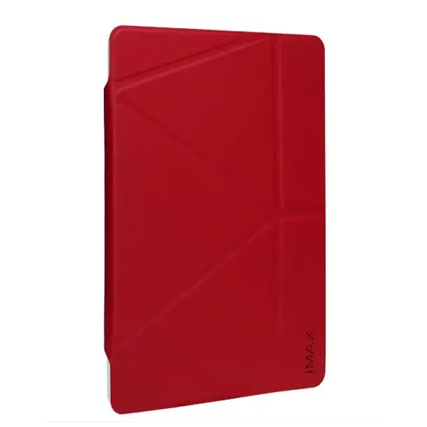 Чехол противоударный для iPad Air 10.9 2021 кожа защита от ударов и царапин функция подставки красный - зображення 6