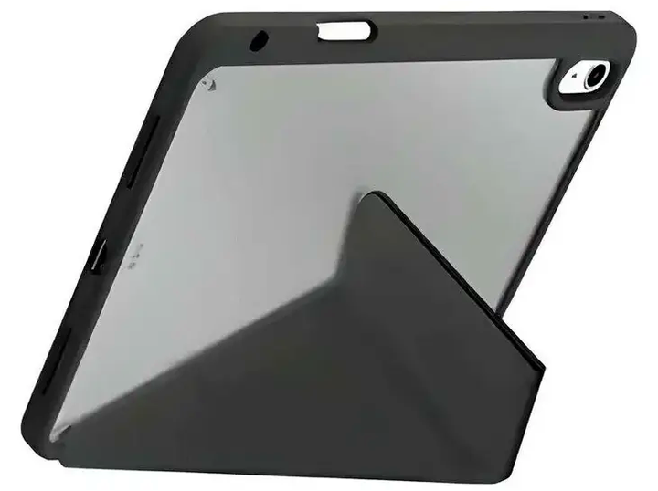Чехол противоударный для Apple iPad Air 10.9 2021 2022 iPad Pro 10.9 11 силикон черный - зображення 4