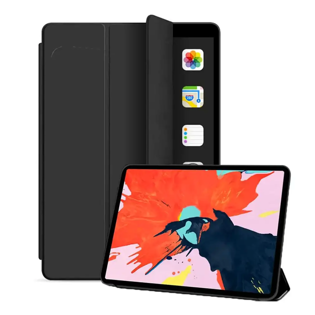 Чехол противоударный для Apple iPad Air 10.9 2021 2022 iPad Pro 10.9 11 силикон черный - зображення 8