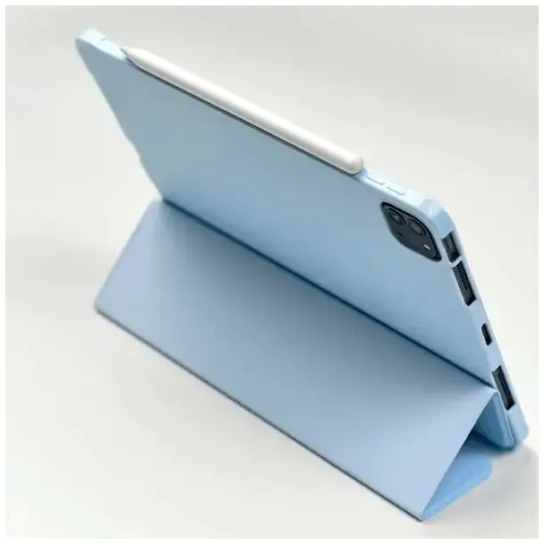 Чохол протиударний для iPad Air 10.9 2022 11 2024 силіконовий захист від ударів світло-блакитний - Фото 8 Чохол протиударний для iPad Air 10.9 2022 11 2024 силіконовий захист від ударів світло-блакитний - зображення 8