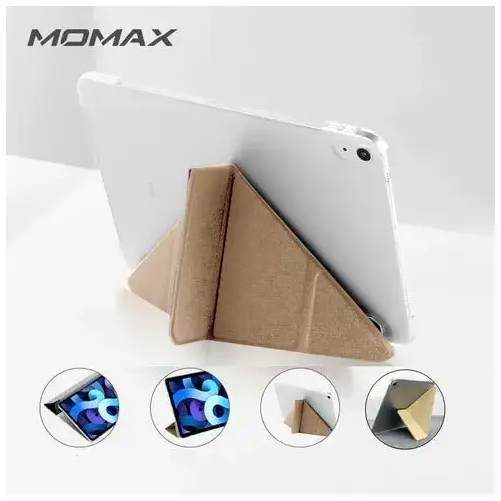Чохол Flip Cover для iPad Pro 11 дюймів захист від ударів PU шкіра золотий - зображення 3