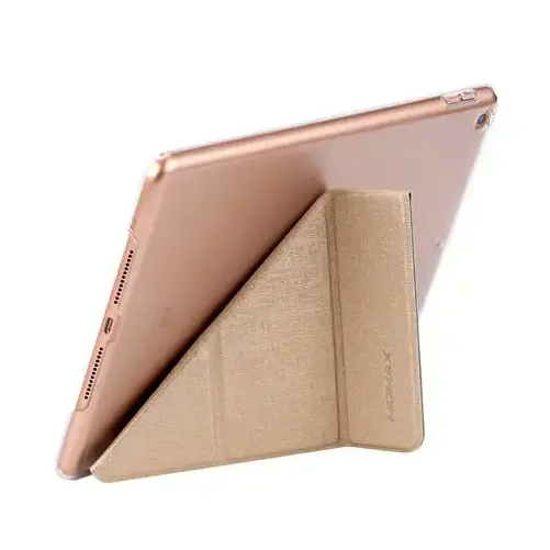 Чохол Flip Cover для iPad Pro 11 дюймів захист від ударів PU шкіра золотий - зображення 6