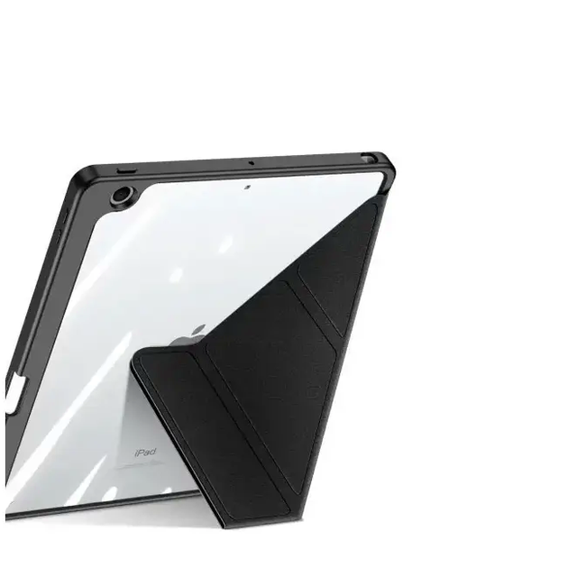 Чохол протиударний для iPad Air 10.2 силіконовий захист від падінь для студентів чорний - зображення 3