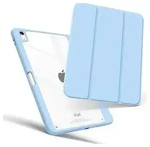 Чехол силиконовый для iPad 10.9 11 дюймов защита карман для ручки голубой - зображення 3