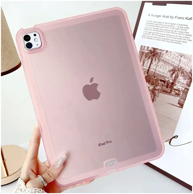Протиударний чохол для iPad Pro 11 дюймів 2024 силіконовий захист від ударів рожевий - Фото 5 Протиударний чохол для iPad Pro 11 дюймів 2024 силіконовий захист від ударів рожевий - зображення 5