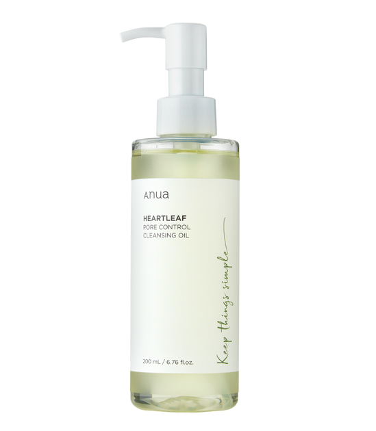 Гидрофильное масло для глубокого очищения пор Anua Heartleaf Pore Control Cleansing Oil, 200мл - Фото 1 Гидрофильное масло для глубокого очищения пор Anua Heartleaf Pore Control Cleansing Oil, 200мл - изображение 1