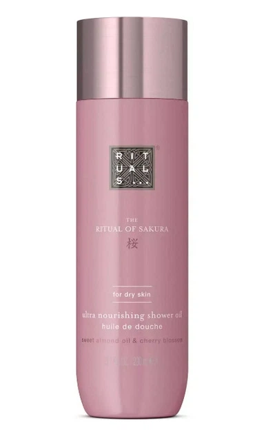 Олія для душу Rituals Ritual of Sakura Shower Oil 200 мл - Фото 1 Олія для душу Rituals Ritual of Sakura Shower Oil 200 мл - зображення 1