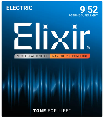 Струни для електрогітари Elixir EL NW SL 7 strings - Фото 1 Струни для електрогітари Elixir EL NW SL 7 strings - зображення 1