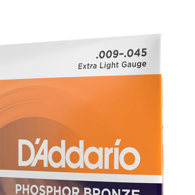 Струны для акустической гитары DʼADDARIO EJ41 Phosphor Bronze 12-String Extra Light (09-45) - Фото 4 Струны для акустической гитары DʼADDARIO EJ41 Phosphor Bronze 12-String Extra Light (09-45) - изображение 4
