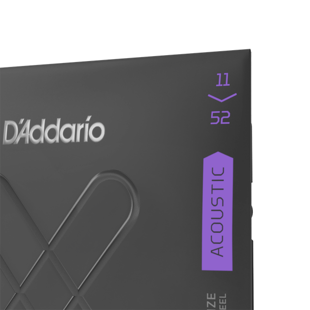 Струны для акустической гитары DʼADDARIO XTAPB1152 XT Phosphor Bronze Custom Light (11-52) - изображение 3