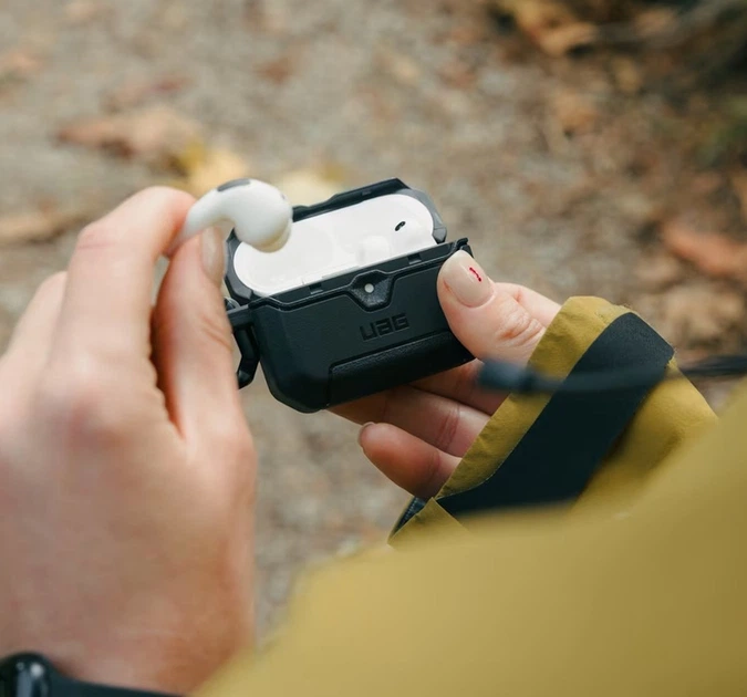 Чехол UAG для AirPods Pro (Gen 3, 2025) Scout, Black (104133114040) - изображение 8