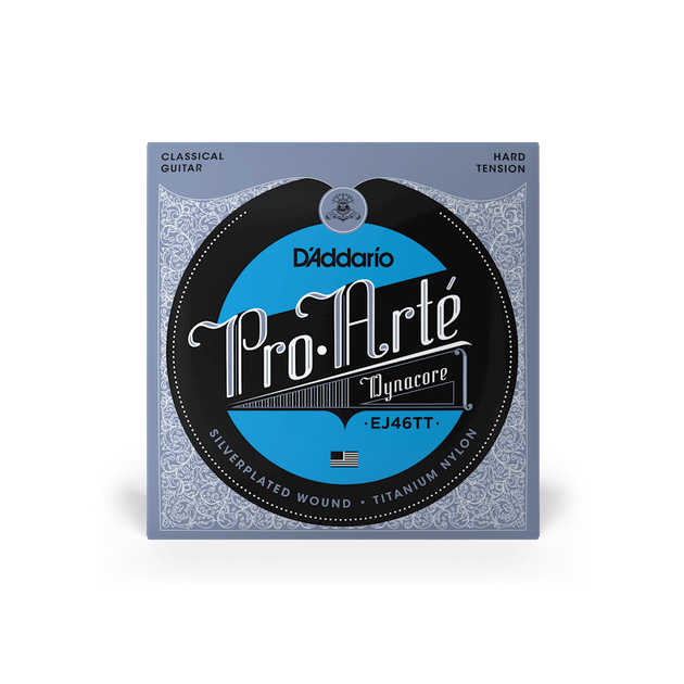 Струны для классической гитары DʼADDARIO EJ46TT Pro Arte Dynacore Titanium Trebles Hard Tension - Фото 1 Струны для классической гитары DʼADDARIO EJ46TT Pro Arte Dynacore Titanium Trebles Hard Tension - изображение 1