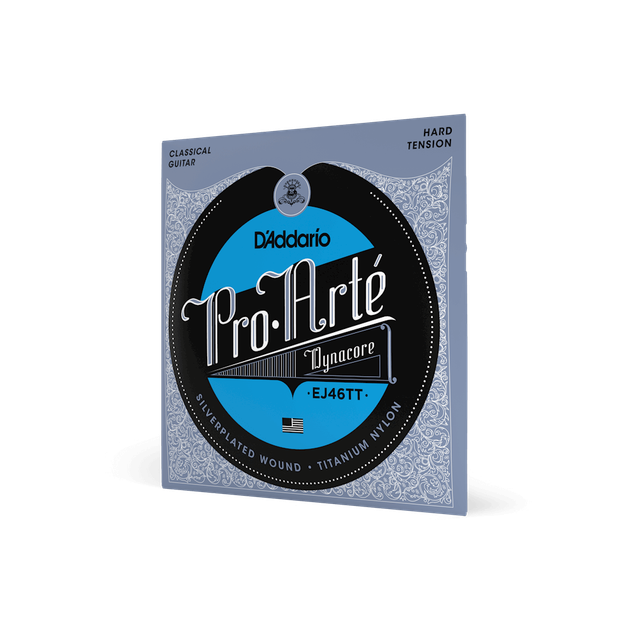 Струны для классической гитары DʼADDARIO EJ46TT Pro Arte Dynacore Titanium Trebles Hard Tension - Фото 2 Струны для классической гитары DʼADDARIO EJ46TT Pro Arte Dynacore Titanium Trebles Hard Tension - изображение 2
