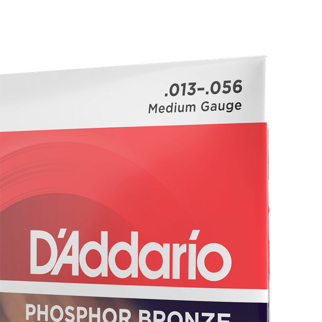 Струни для акустичної гітари DʼADDARIO EJ17 Phosphor Bronze Medium (13-56) - Фото 4 Струни для акустичної гітари DʼADDARIO EJ17 Phosphor Bronze Medium (13-56) - зображення 4