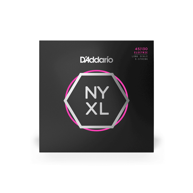 Струны для бас-гитары DʼADDARIO NYXL45130 Regular Light 5-String (45-130) - Фото 1 Струны для бас-гитары DʼADDARIO NYXL45130 Regular Light 5-String (45-130) - изображение 1