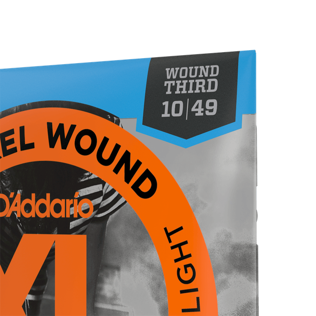 Струни для електрогітари DʼADDARIO EJ20 XL Nickel Wound Jazz Extra Light (10-49) - Фото 4 Струни для електрогітари DʼADDARIO EJ20 XL Nickel Wound Jazz Extra Light (10-49) - зображення 4