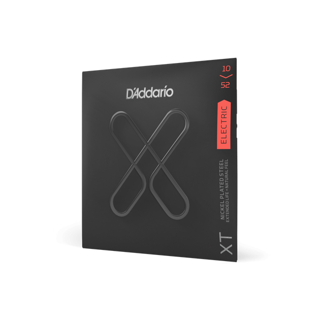 Струны для электрогитары DʼADDARIO XTE1052 XT Electric Nickel Plated Steel Light Top/Heavy Bottom (10-52) - изображение 2