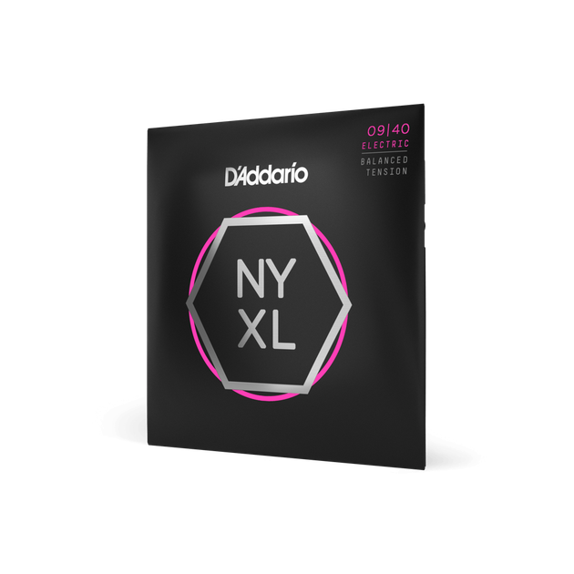 Струни для електрогітари DʼADDARIO NYXL0940BT Balanced Tension Super Light (09-40) - Фото 2 Струни для електрогітари DʼADDARIO NYXL0940BT Balanced Tension Super Light (09-40) - зображення 2