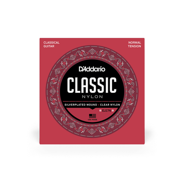 Струны для классической гитары DʼADDARIO EJ27N Student Classics Normal Tension - Фото 1 Струны для классической гитары DʼADDARIO EJ27N Student Classics Normal Tension - изображение 1