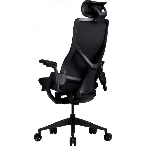 Офисное эргономичное кресло GT Racer B-6314 Fabric Black/Black - изображение 9
