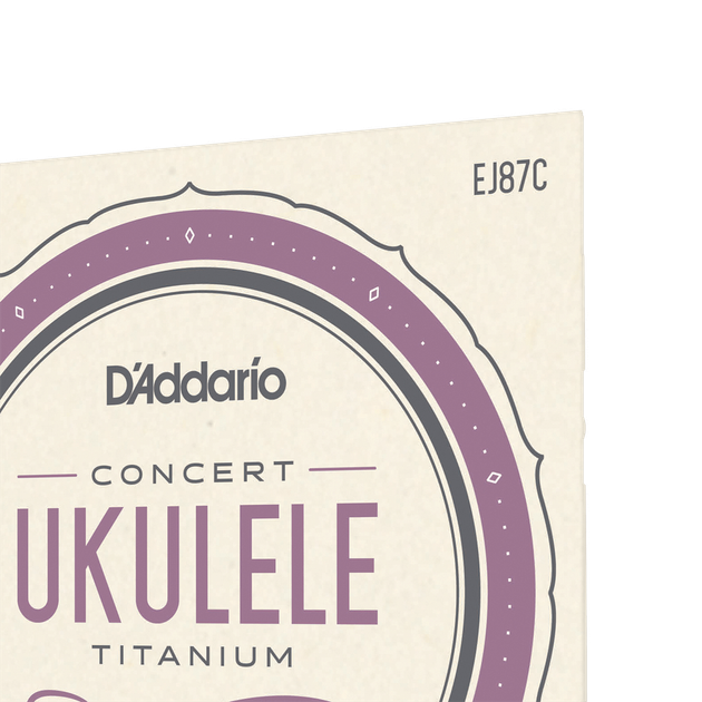 Струны для укулеле DʼADDARIO EJ87C Titanium Ukulele Concert - Фото 4 Струны для укулеле DʼADDARIO EJ87C Titanium Ukulele Concert - изображение 4