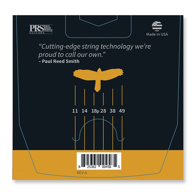 Струны для электрогитары PRS Signature David Grissom Guitar Strings 11-49 - Фото 2 Струны для электрогитары PRS Signature David Grissom Guitar Strings 11-49 - изображение 2