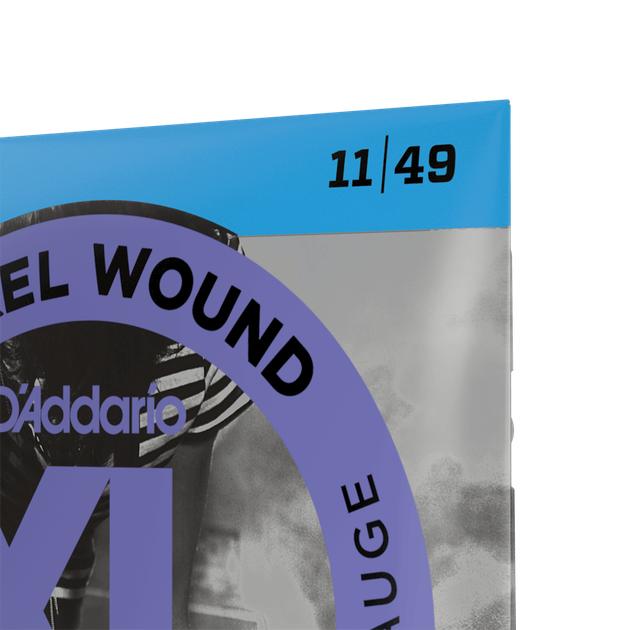 Струни для електрогітари DʼADDARIO EXL115 XL Nickel Wound Medium (11-49) - Фото 5 Струни для електрогітари DʼADDARIO EXL115 XL Nickel Wound Medium (11-49) - зображення 5