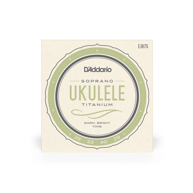 Струны для укулеле DʼADDARIO EJ87S Titanium Ukulele Soprano - Фото 1 Струны для укулеле DʼADDARIO EJ87S Titanium Ukulele Soprano - изображение 1