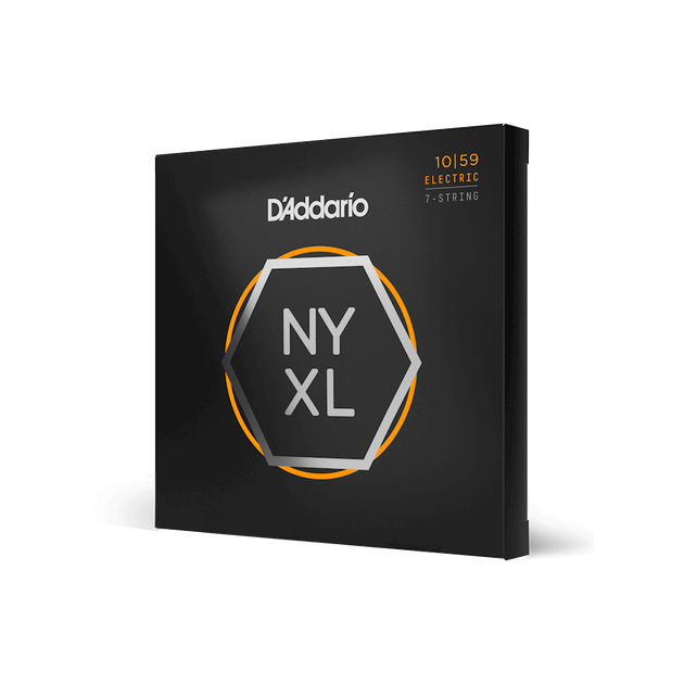 Струны для электрогитары DʼADDARIO NYXL1059 Regular Light 7-String (10-59) - изображение 3