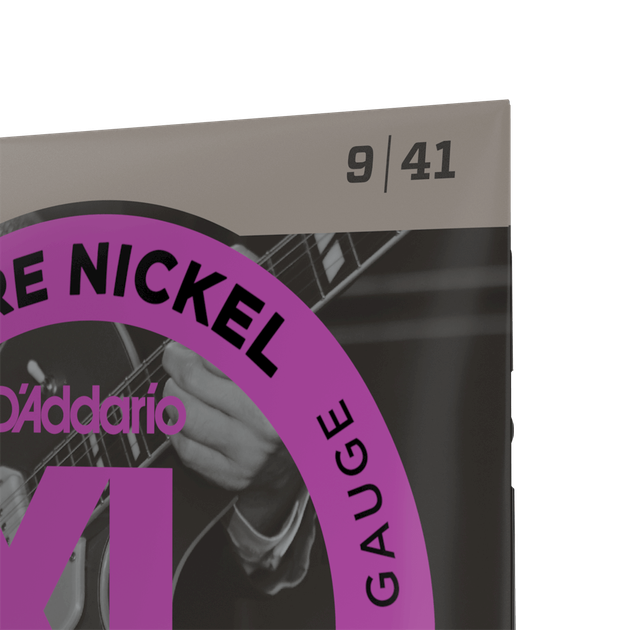 Струны для электрогитары DʼADDARIO EPN120 XL Pure Nickel Super Light (09-41) - изображение 4