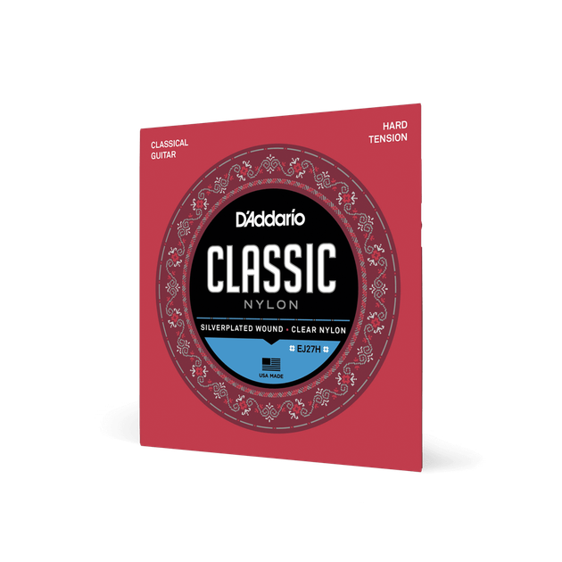 Струны для классической гитары DʼADDARIO EJ27H Student Classics Hard Tension - Фото 2 Струны для классической гитары DʼADDARIO EJ27H Student Classics Hard Tension - изображение 2