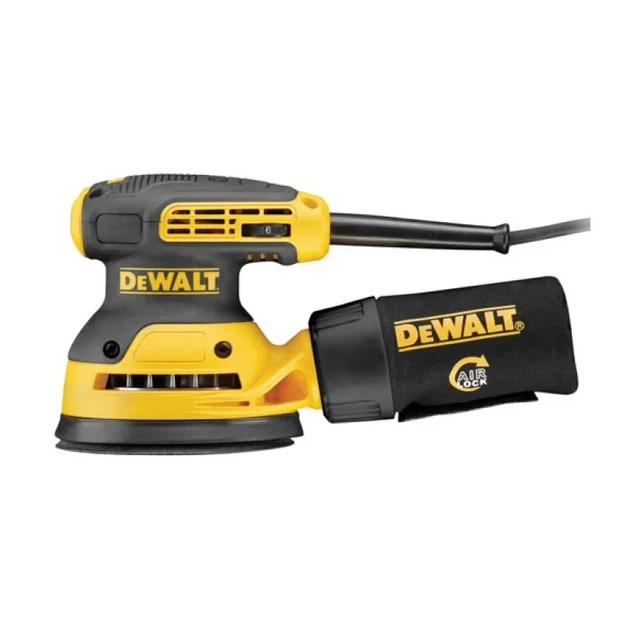 Шлифмашина эксцентриковая DeWalt сетевая 280 Вт 125 мм DWE6423 - изображение 2