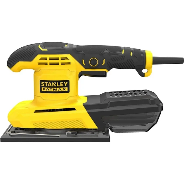 Шлифмашина вибрационная Stanley FatMax 280 Вт 187 x 90 мм с кейсом FMEW214K-QS - изображение 3
